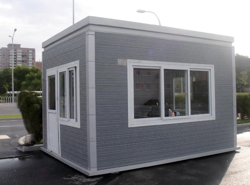 金属雕花板岗亭