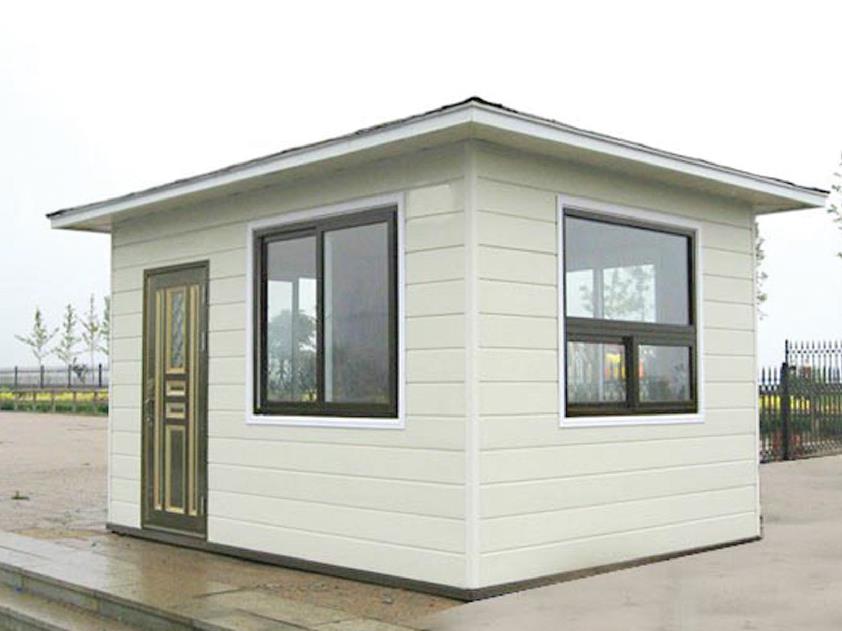 金属雕花板岗亭